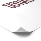 Altijd een Raccoon zijn Poster (Hoek)