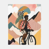 Altijd een reiziger fleece deken (Voorkant)