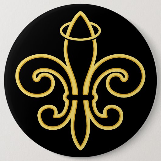 Altijd een SAINT Ronde Button 6,0 Cm (Voorkant)