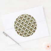 Altijd een SAINT Ronde Sticker (Envelop)