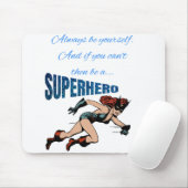 ALTIJD EEN SUPERHERO MUISMAT (Met muis)
