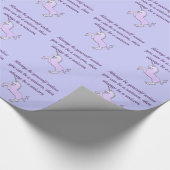 Altijd een Unicorn Wrapping Paper Cadeaupapier (Hoek)
