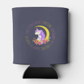 Altijd een Unicorn zijn Blikjeskoeler (Achterkant)