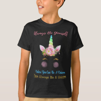 Altijd een unicorn zijn t-shirt