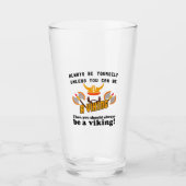 Altijd een Viking zijn Glas (Voorkant)