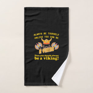 Altijd een Viking zijn Handdoek