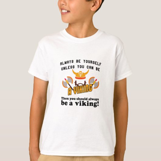 Altijd een Viking zijn T-shirt (Voorkant)