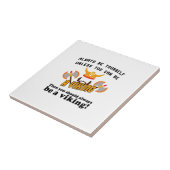 Altijd een Viking zijn Tegeltje (Zijkant)