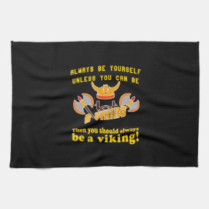 Altijd een Viking zijn Theedoek
