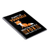 Altijd een vos zijn notitieboek (Rechterzijde)