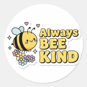 Altijd EEN VRIENDELIJKE Sticker