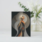 ALTIJD ELEGANT #10 BRIEFKAART (Staand voorkant)