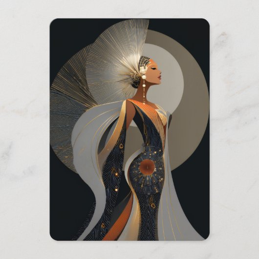ALTIJD ELEGANT #10 FEESTDAGENKAART (Voorkant)