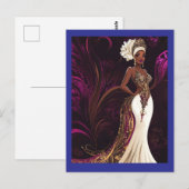 ALTIJD ELEGANT #1 Briefkaart (Voorkant / Achterkant)