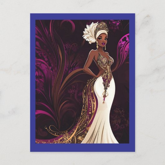 ALTIJD ELEGANT #1 Briefkaart (Voorkant)
