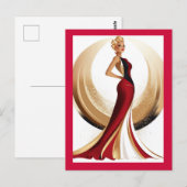 ALTIJD ELEGANT #4 Briefkaart (Voorkant / Achterkant)