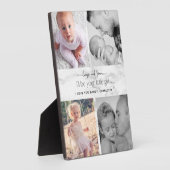 Altijd en altijd je kleine meisjesfotocollage fotoplaat (Zijkant)