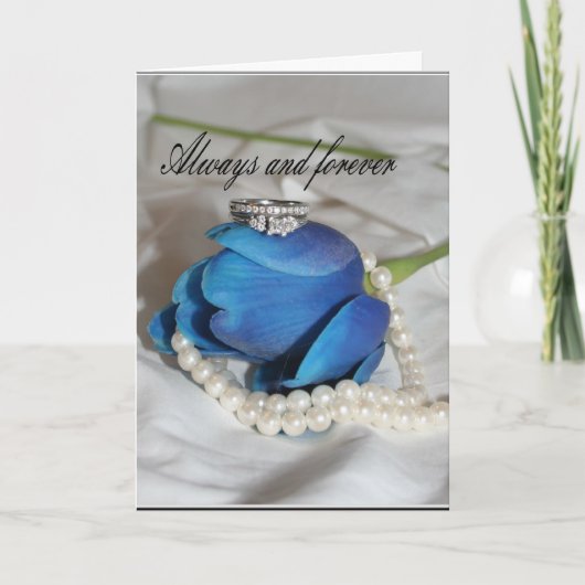 Altijd en altijd kaart (Voorkant)