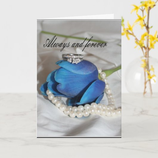 Altijd en altijd kaart (Gele Bloem)