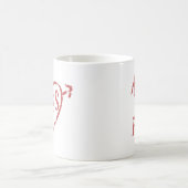 Altijd en altijd liefdesgeheugen koffiemok (Center)