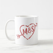 Altijd en altijd liefdesgeheugen koffiemok (Links)