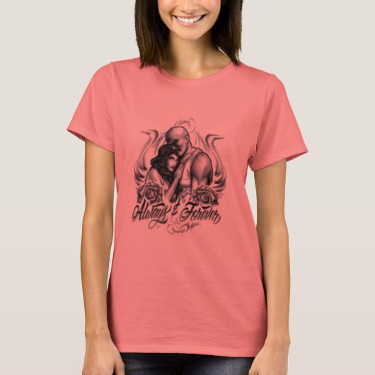 Altijd en altijd t-shirt (Voorkant)