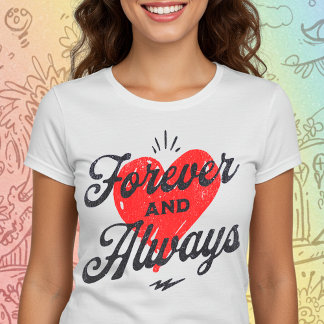 Altijd en altijd t-shirt