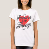 Altijd en altijd t-shirt (Voorkant)