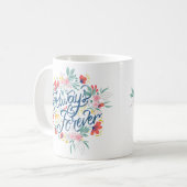 ALTIJD EN BUITENLANDSE KOFFIEMOK (Voorkant links)