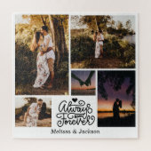 Altijd en voor altijd 5 foto's collage Valentijn Legpuzzel (Verticaal)