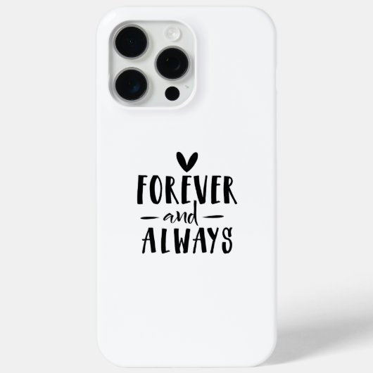 Altijd en voor altijd Case-Mate iPhone case (Achterkant)