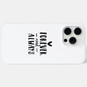 Altijd en voor altijd Case-Mate iPhone case (Achterkant (horizontaal))