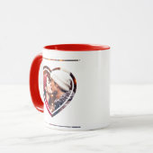 Altijd en voor altijd gepersonaliseerde foto mok (Voorkant links)