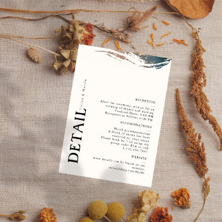 Altijd en voor de eeuwigheid bruiloft detail Kaart