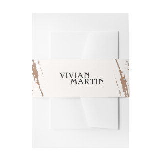 Altijd en voor de eeuwigheid bruiloft uitnodigingen wikkel