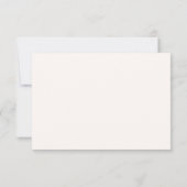 Altijd en voor de eeuwigheid Wedding QR code RSVP Kaartje (Achterkant)