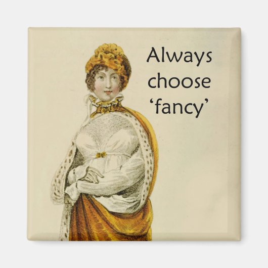 "Altijd Fancy" Ackerman Lady Magneet (Voorkant)