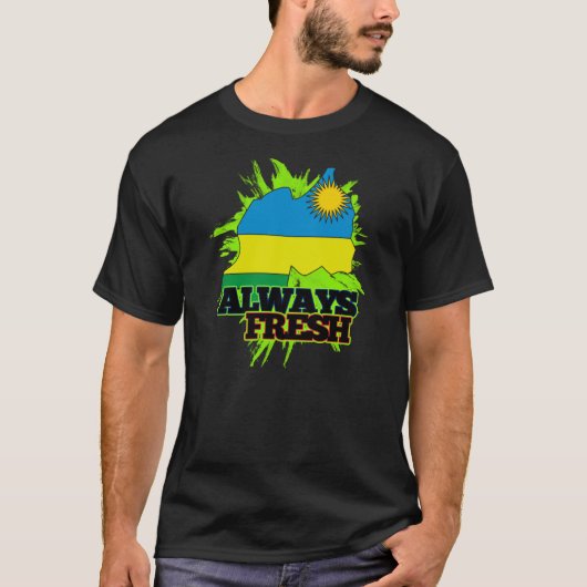 Altijd Fresh Rwanda T-shirt (Voorkant)
