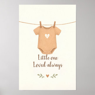 Altijd geliefd -Boho Baby Nursery Poster