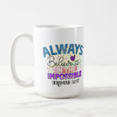 Altijd geloven - Mok (Links)