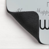 Altijd gelukkig in New York Muismat (Hoek)