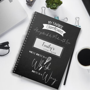 Altijd gemaakt met liefde typografie recept Collec Notitieboek