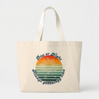 Altijd Genealogie Tijd Grote Tote Bag