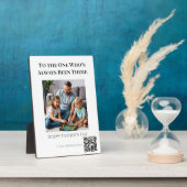 Altijd geweest, Vaderdag Fotoplaat (Zijkant)