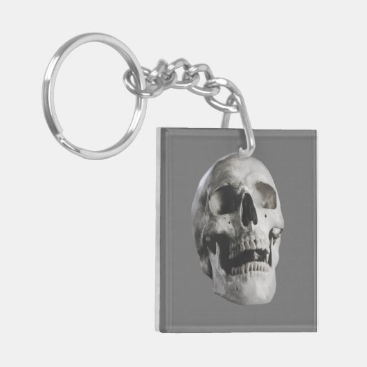 Altijd gewonde Guy Skull-Sleutelhanger Sleutelhanger (Voorkant Links)