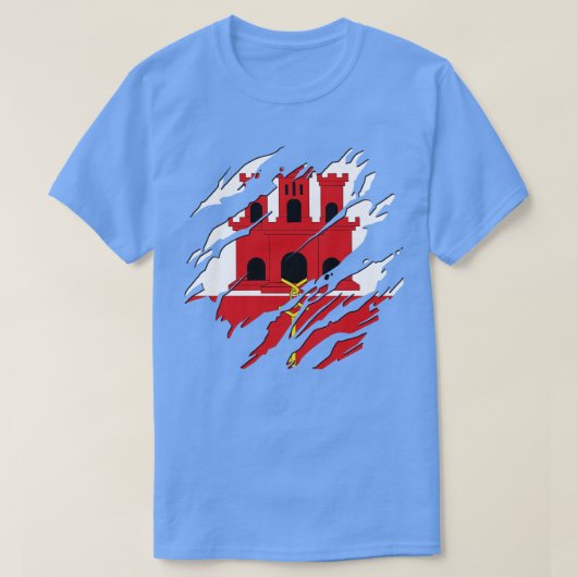 altijd Gibraltar T-shirt (Design voorkant)