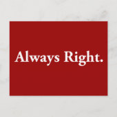 Altijd goed. briefkaart (Voorkant)