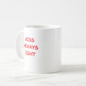 altijd goed koffiemok (Voorkant links)
