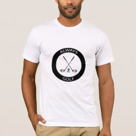 Altijd GOLF Logo Cool White T-Shirt