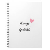 Altijd Grateful Journal Notitieboek (Voorkant)